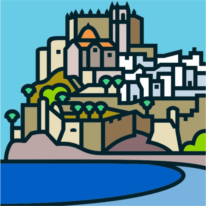 Lámina 50x50 cm inspirada en CASTELLÓN