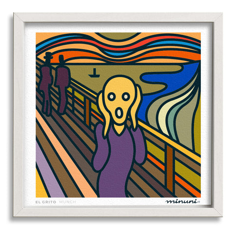 Lámina El Grito de Munch