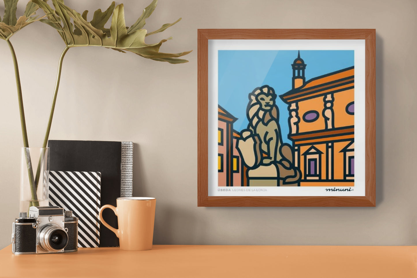 Lámina Leones de la Lonja, ÚBEDA