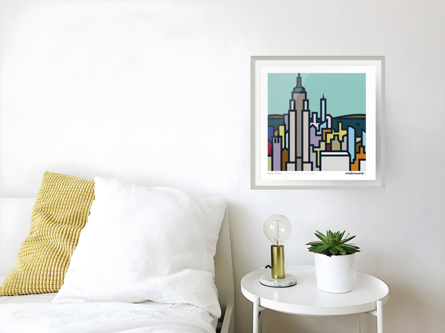 Lámina Empire State Skyline, NUEVA YORK