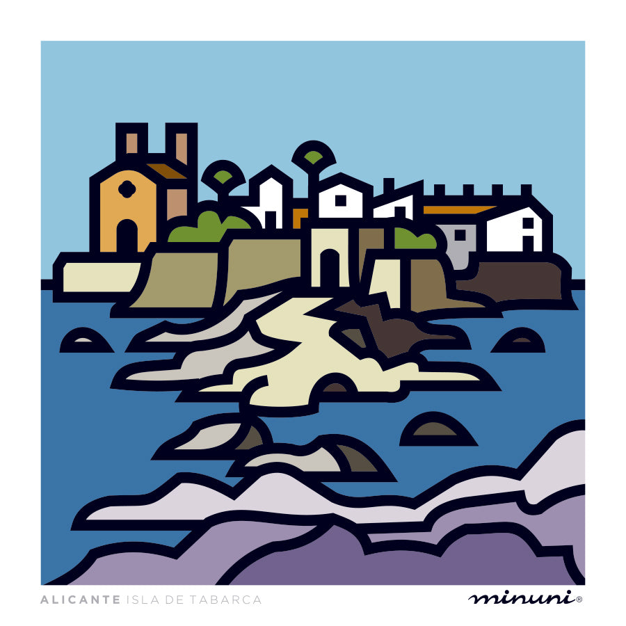 Lámina Isla de Tabarca