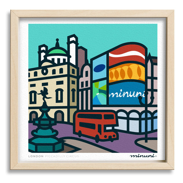 Piccadilly Circus Art Print, LONDON