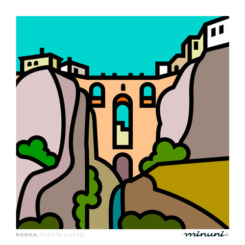 Lámina Puente Nuevo, RONDA II