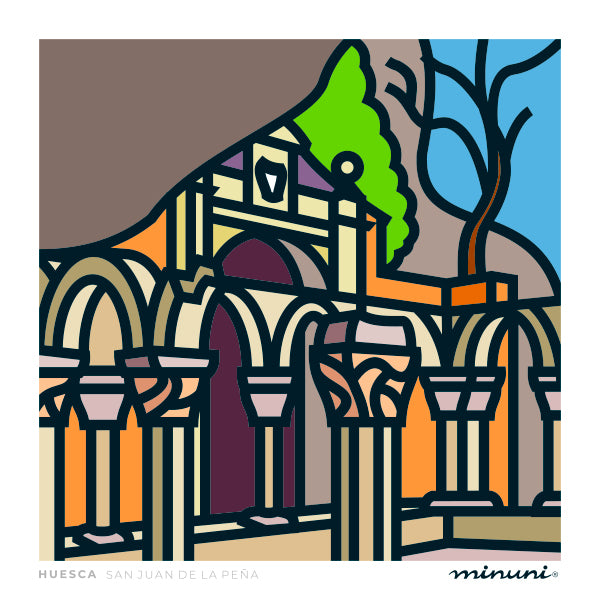 Lámina San Juan de la Peña
