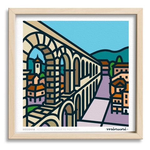 Aqueduct sheet from El Postigo, SEGOVIA