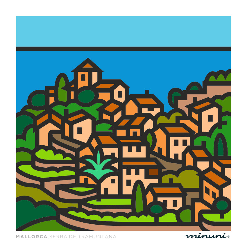Lámina Sierra de Tramuntana