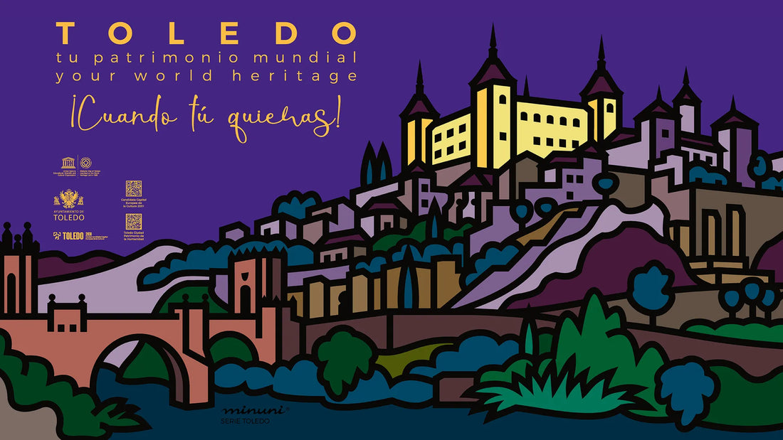Nuestra ilustración de Toledo se convierte en el gran eje visual de la campaña turística de la ciudad