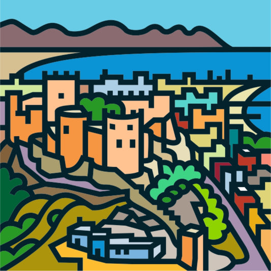 Lámina 50x50 cm inspirada en ALMERÍA
