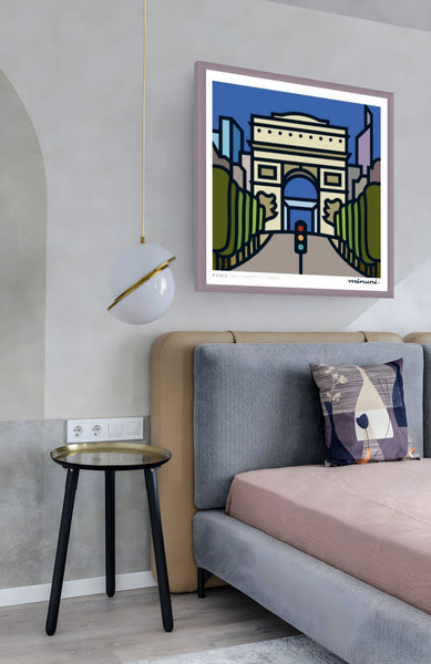 Champs Elysees Art Print, PARIS