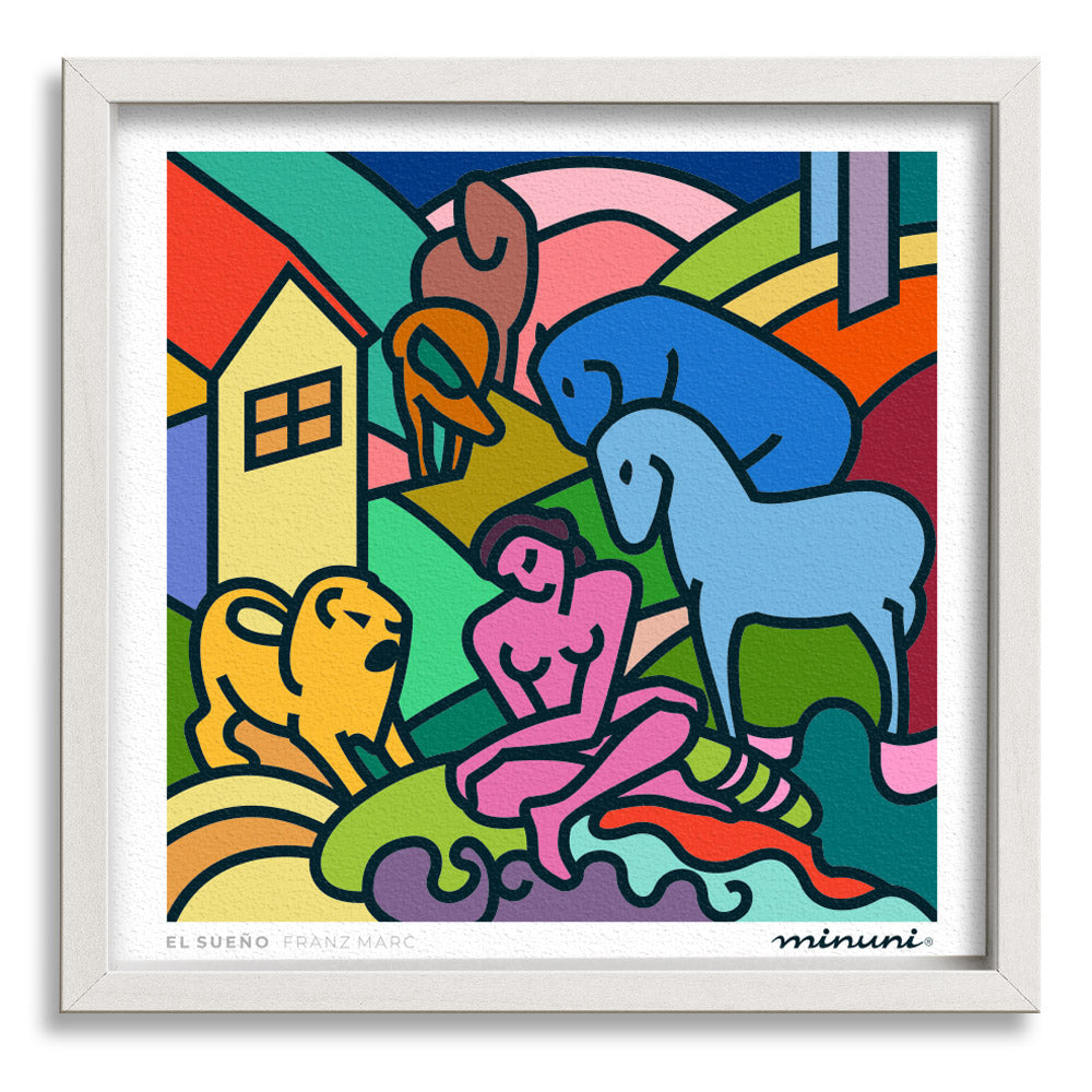 Lámina El Sueño de Franz Marc