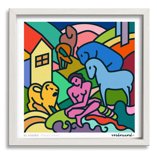 Lámina El Sueño de Franz Marc