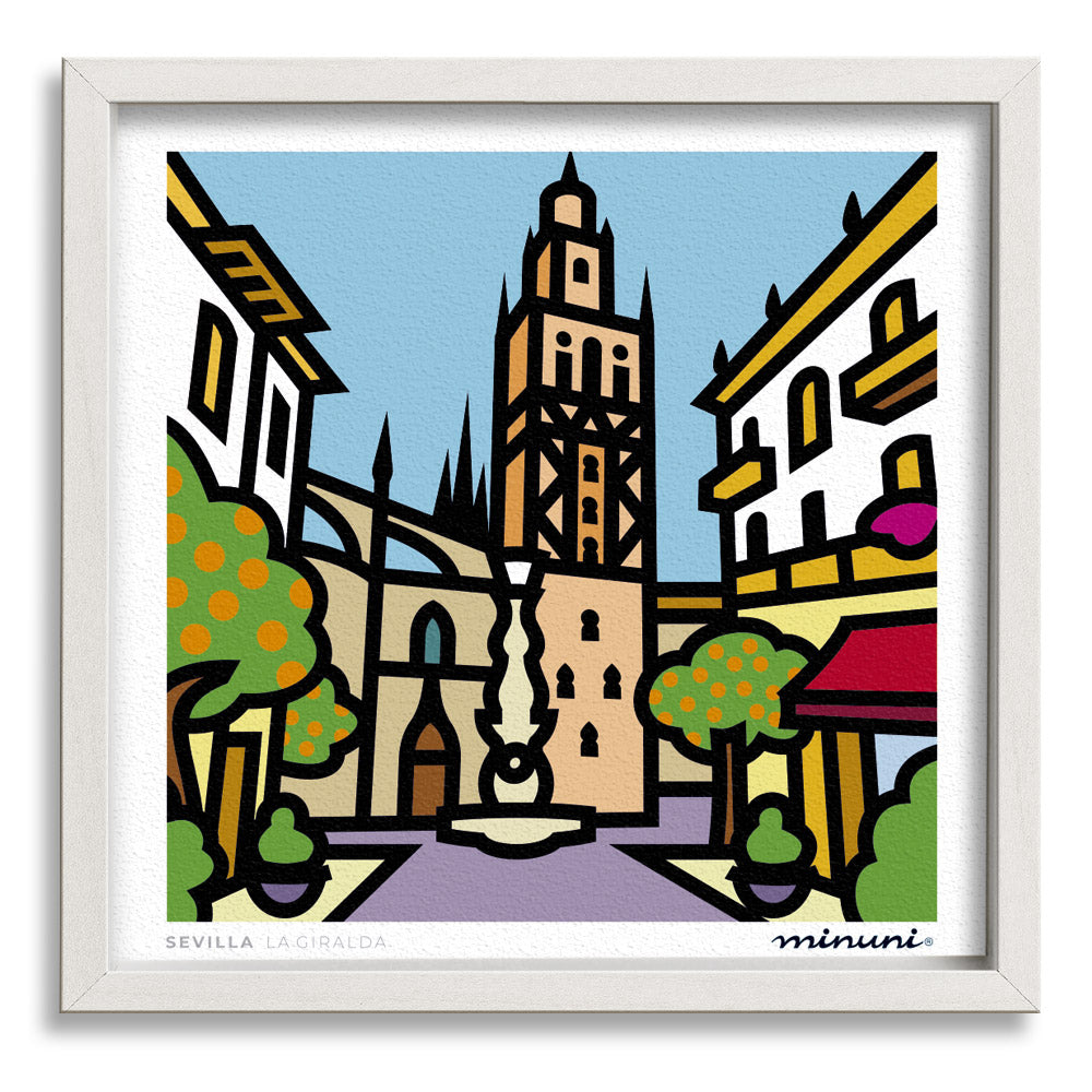 Lámina La Giralda de Sevilla