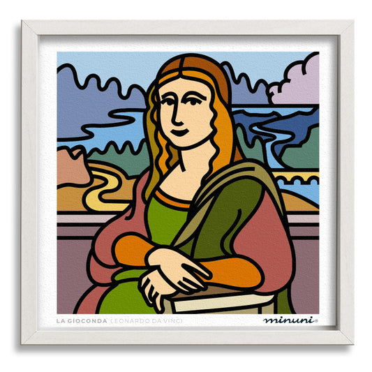 Lámina de La Gioconda