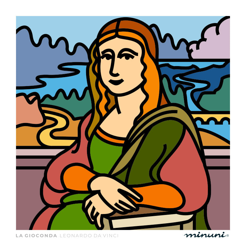 Lámina de La Gioconda
