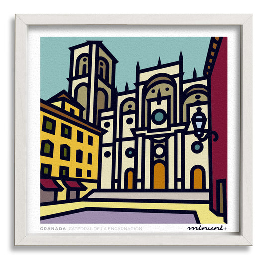 Lámina Catedral de Granada