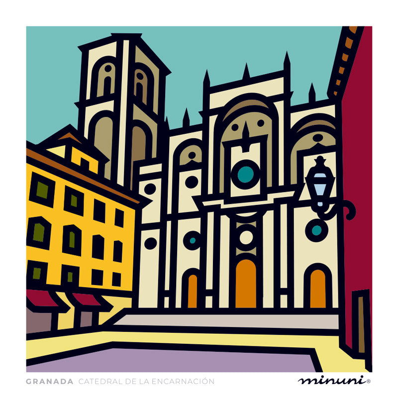 Lámina Catedral de Granada