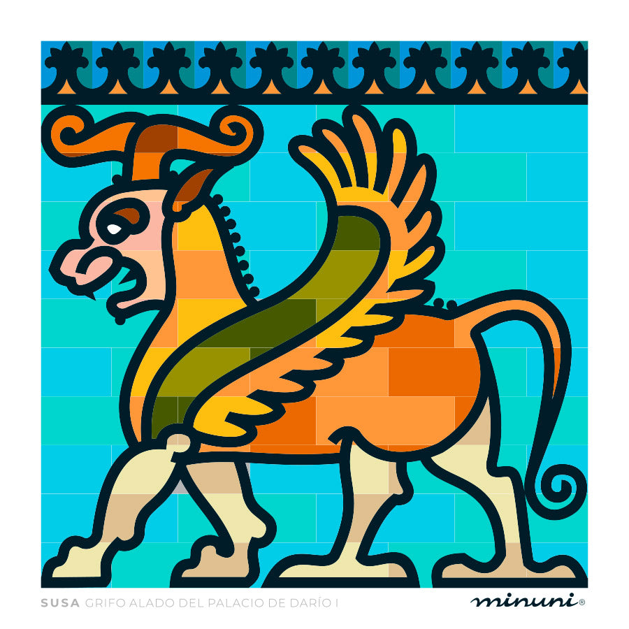 grifo alado de Susa