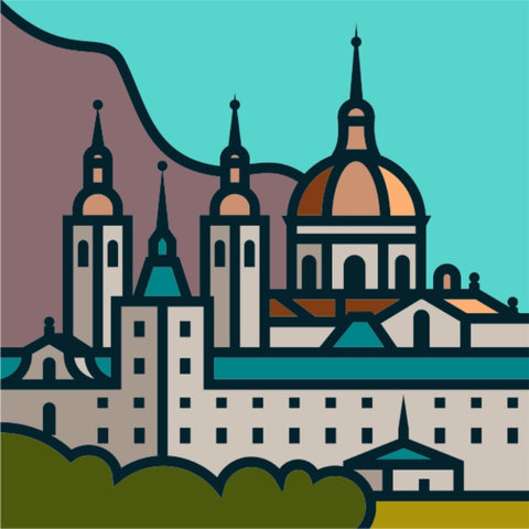 XL Sheet 50x50 San Pau Hospital, BARCELONA