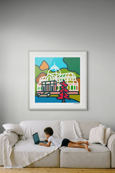 Crystal Palace Print, MADRID