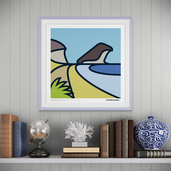 Mónsul Beach Print, CABO DE GATA
