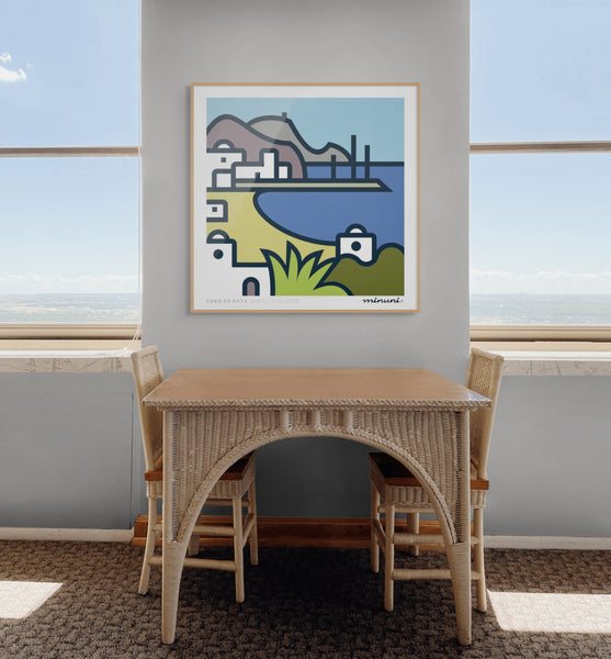 San José Art Print, CABO DE GATA
