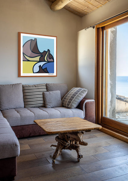Cala Rajah Art Print, CABO DE GATA
