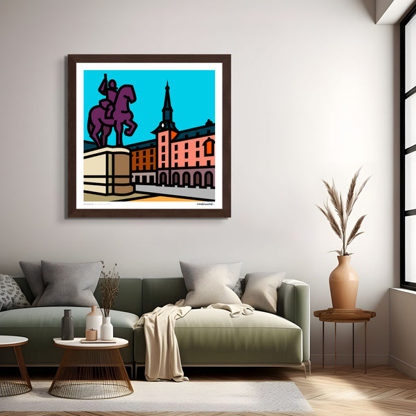 Plaza Mayor Print, MADRID