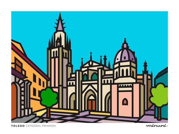 Primate Cathedral Print, TOLEDO