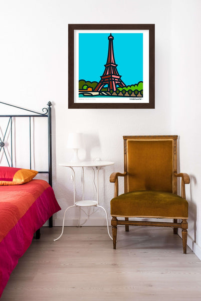 Eiffel Tower Print, PARIS