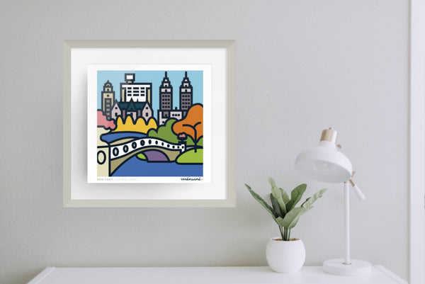 Central Park Art Print, NEW YORK