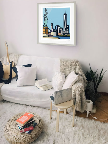 Statue of Liberty Art Print, NEW YORK