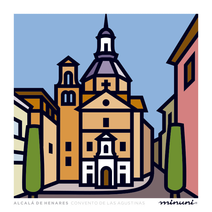 Lámina Convento Agustinas Alcalá de Henares