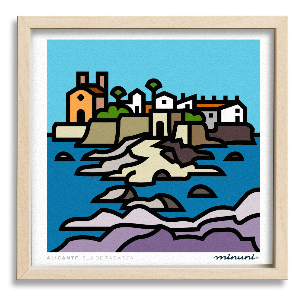 Lámina Isla de Tabarca