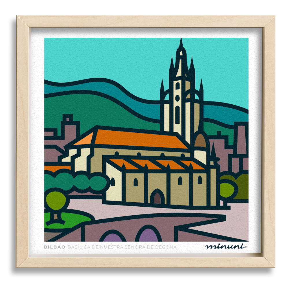 Lámina Basílica de Begoña