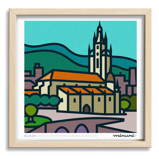 Lámina Basílica de Begoña