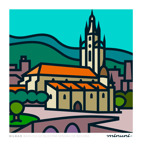 Lámina Basílica de Begoña