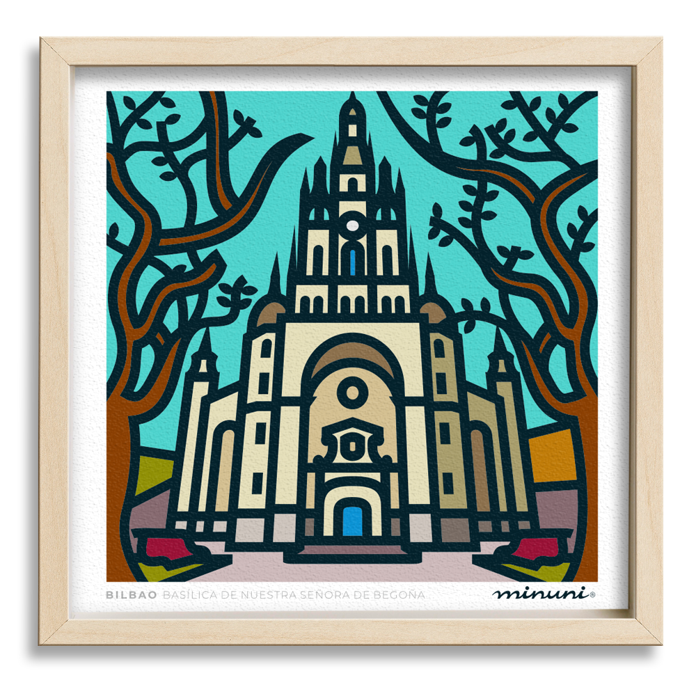 Lámina Basílica de Begoña