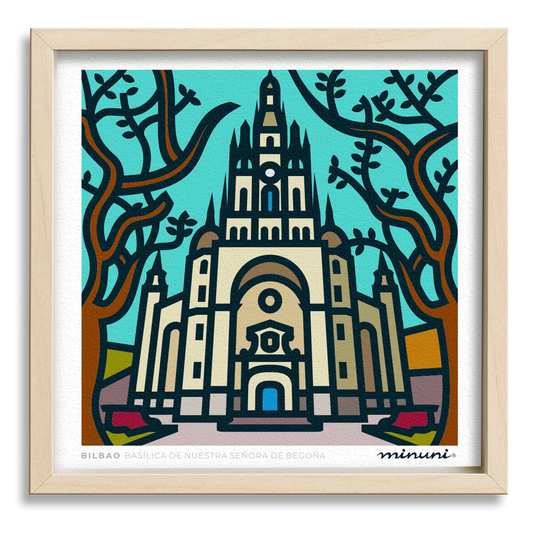 Lámina Basílica de Begoña