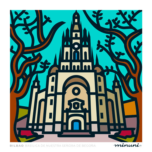 Lámina Basílica de Begoña