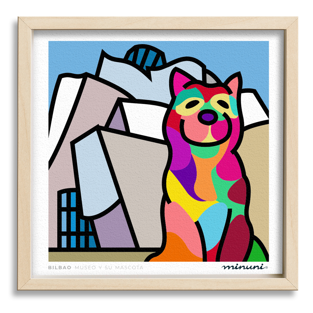 Lámina del Puppy de Bilbao