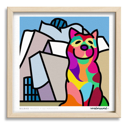 Lámina del Puppy de Bilbao