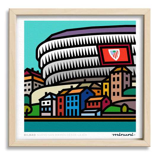 Lámina Nuevo San Mamés de Bilbao