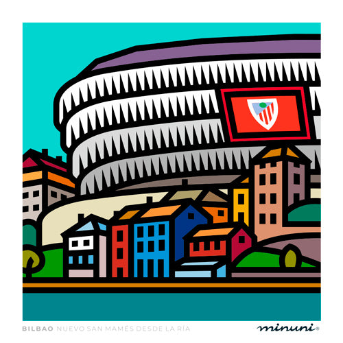 Lámina Nuevo San Mamés de Bilbao
