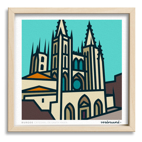 Cathedral of Santa María print, BURGOS
