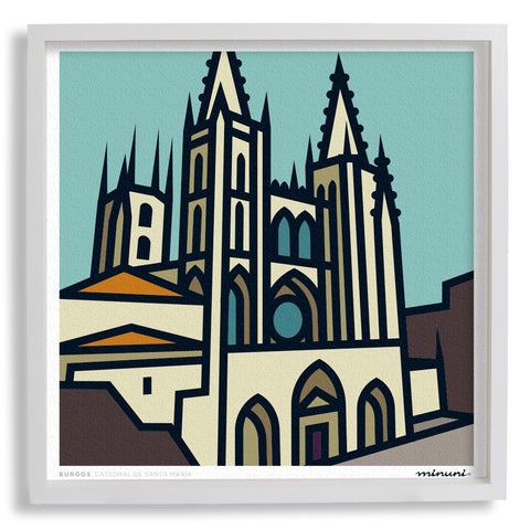 XL Sheet 50x50 Cathedral of Santa María, BURGOS