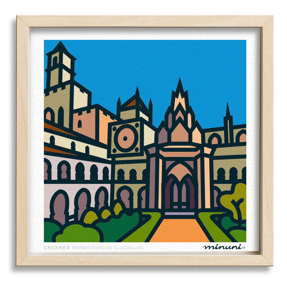 Lámina Monasterio de Guadalupe