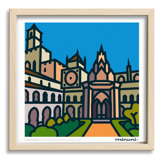 Lámina Monasterio de Guadalupe
