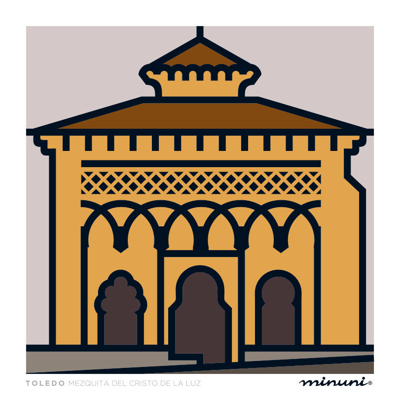Lámina Mezquita de Toledo