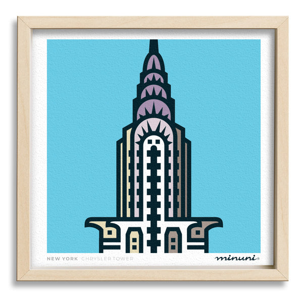 Chrysler Tower Print, NEW YORK