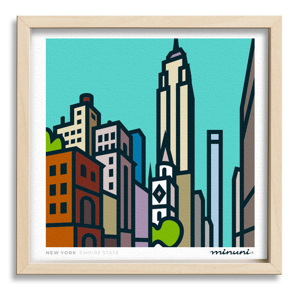 Empire State Art Print, NEW YORK